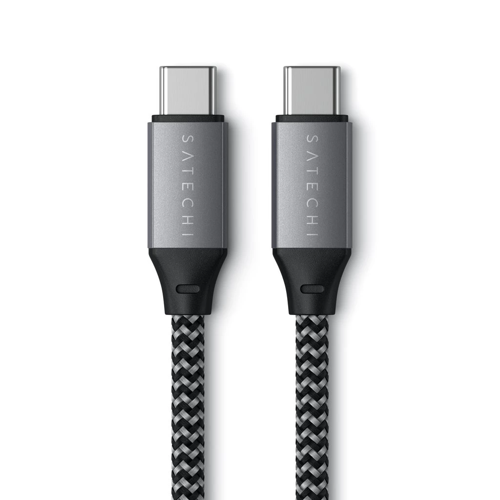 Satechi USB-C to USB-C Cable 100W Space Gray (25 cm) (ST-TCC10M)